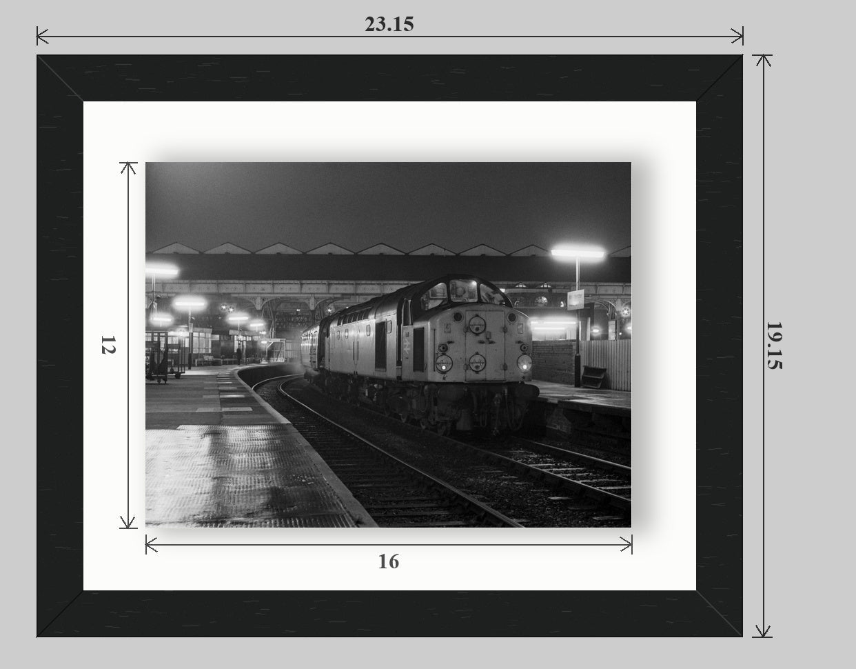 The Vic Whistler - Limited Edition Fine Art Float Frame - 20x16 float-frame preview