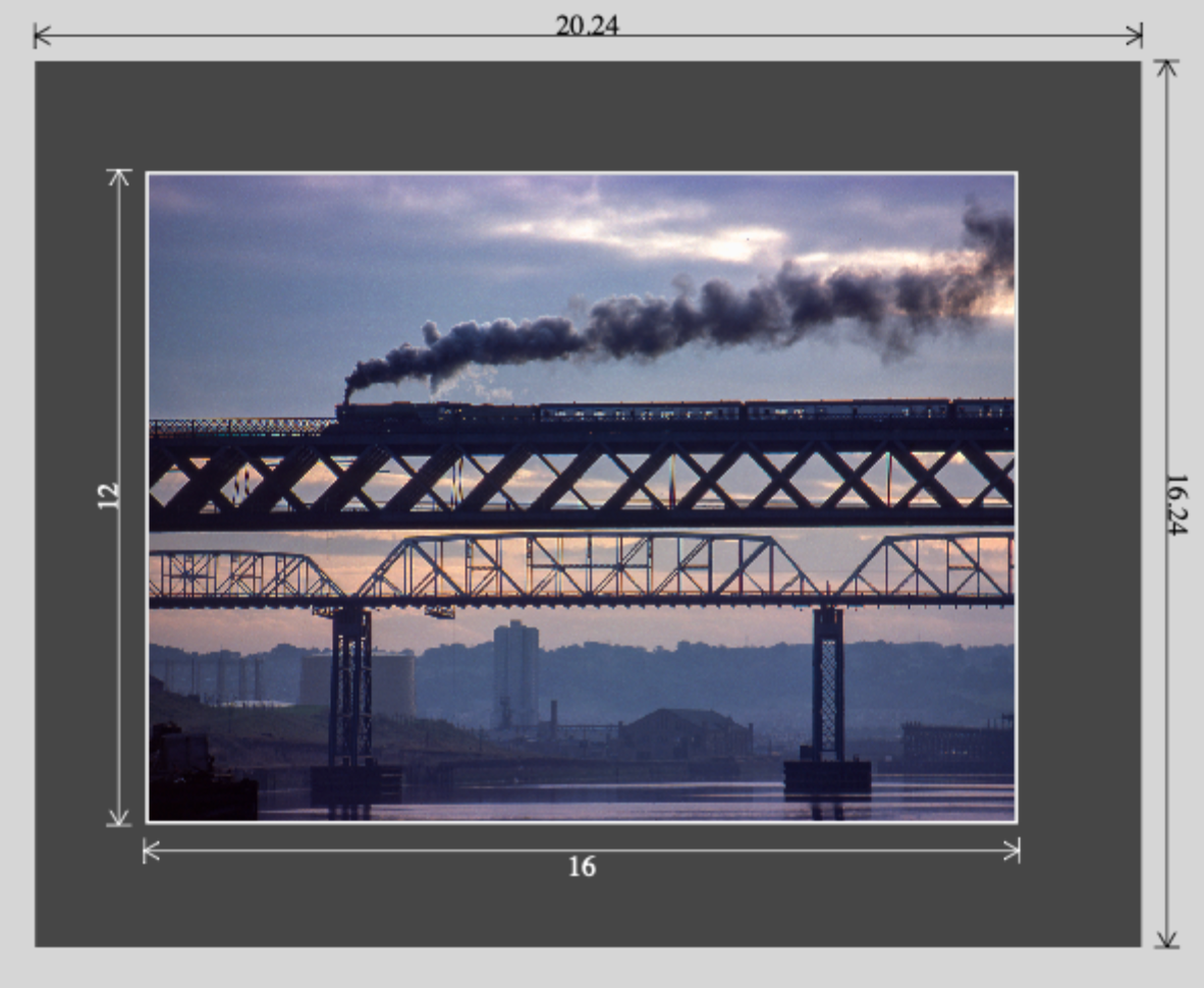 'The Sunset Scotsman' - Matted Print