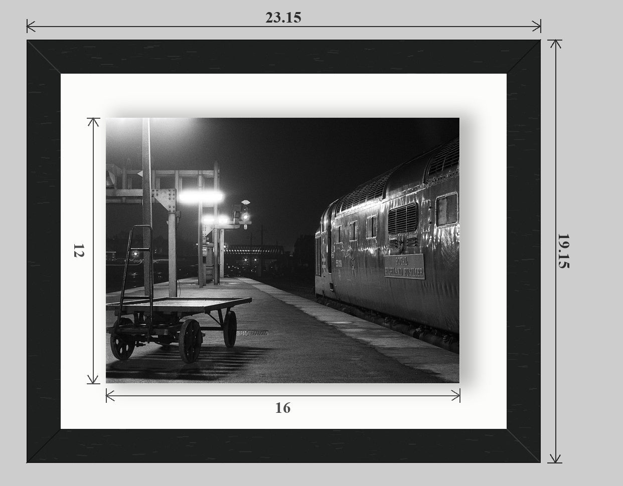 Night Talisman - Limited Edition Fine Art Float Frame - 20x16 float-frame preview