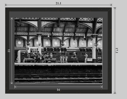Tulyar at York railway photograph - 20x16 framed preview