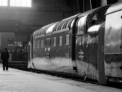 Class 55 Deltic 55009 'Alycidon' at King's Cross