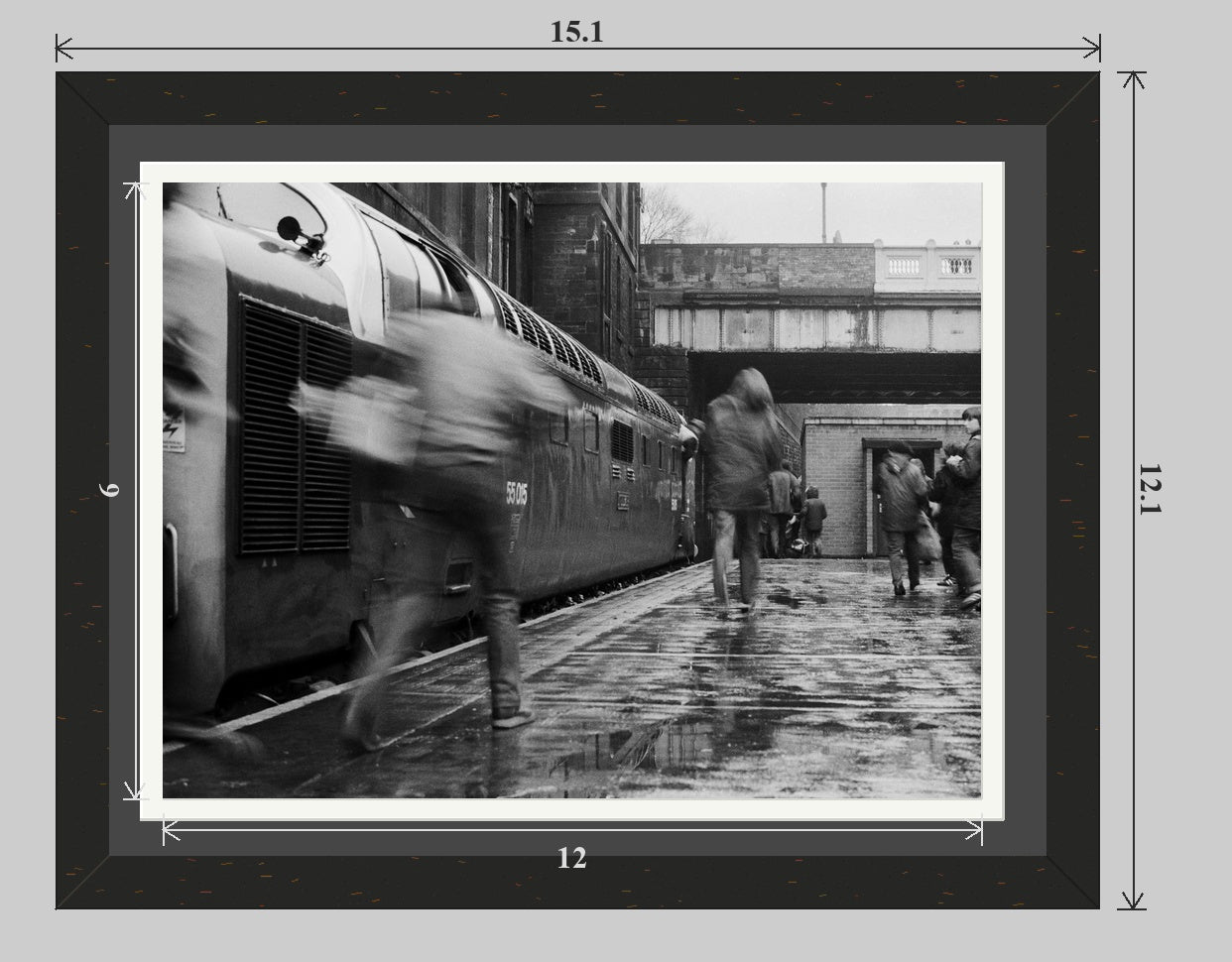 Delt - 14x11 framed preview