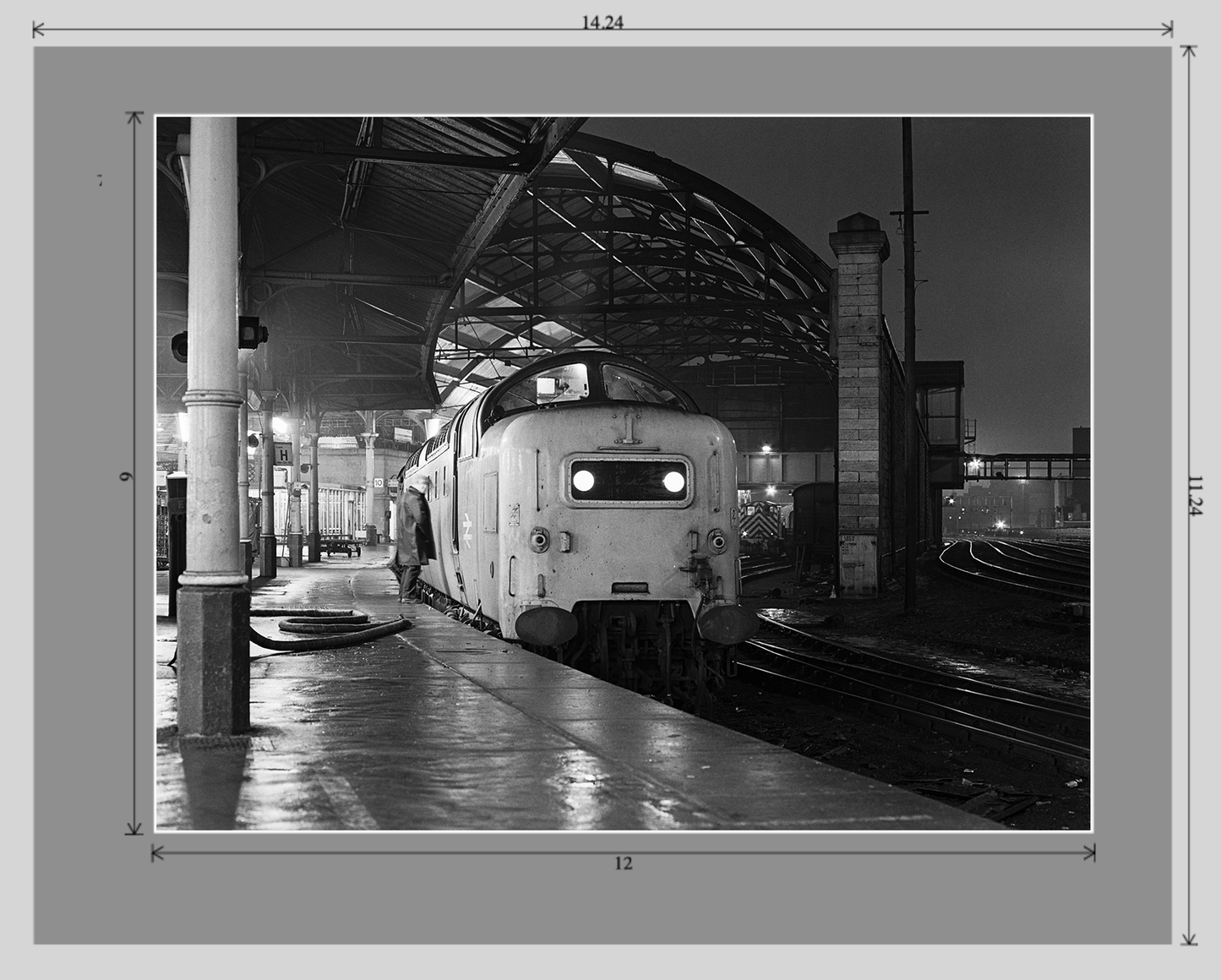 'The Last Hurrah' - Matted Print