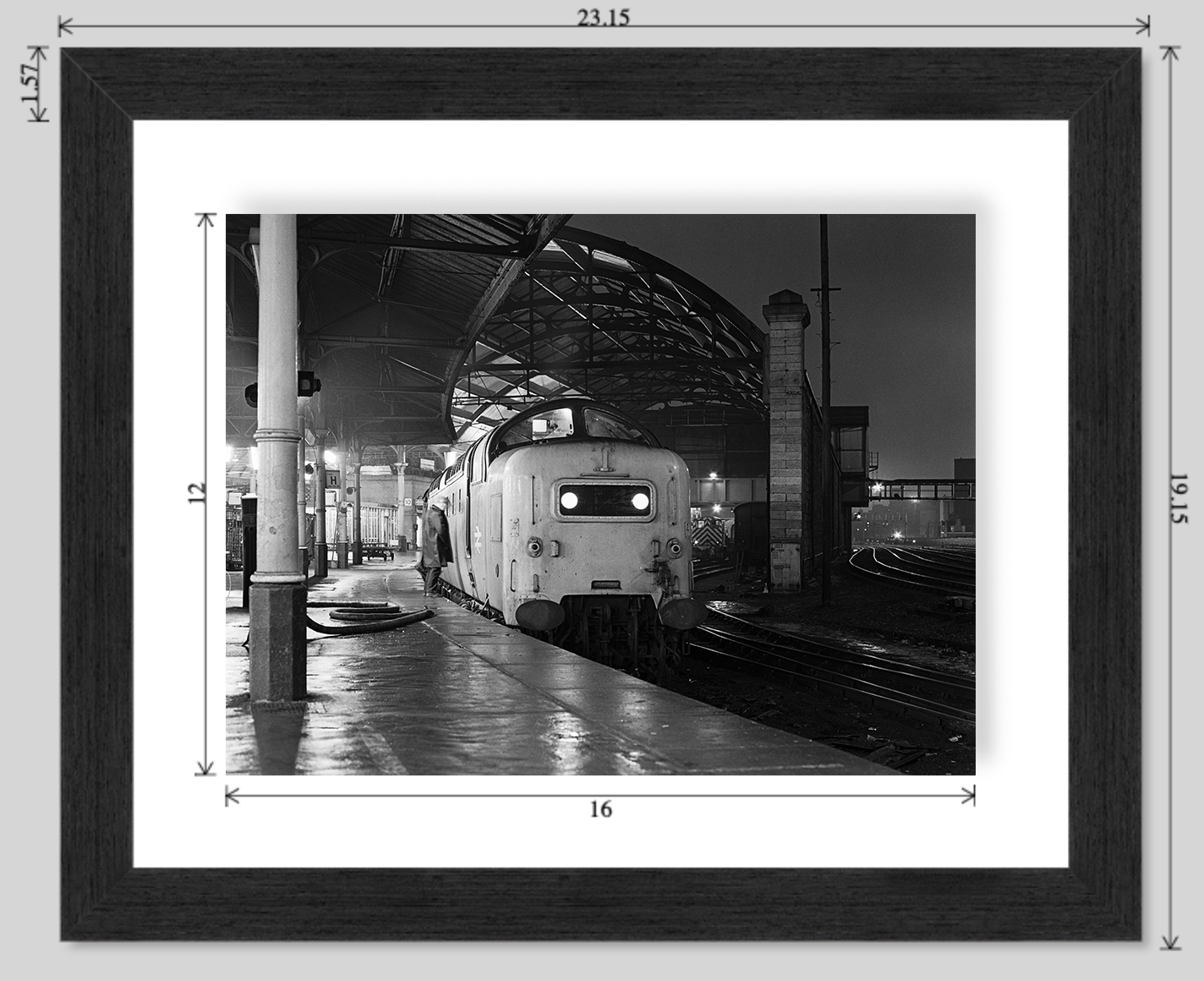 'The Last Hurrah' - Limited Edition Fine Art Float Frame
