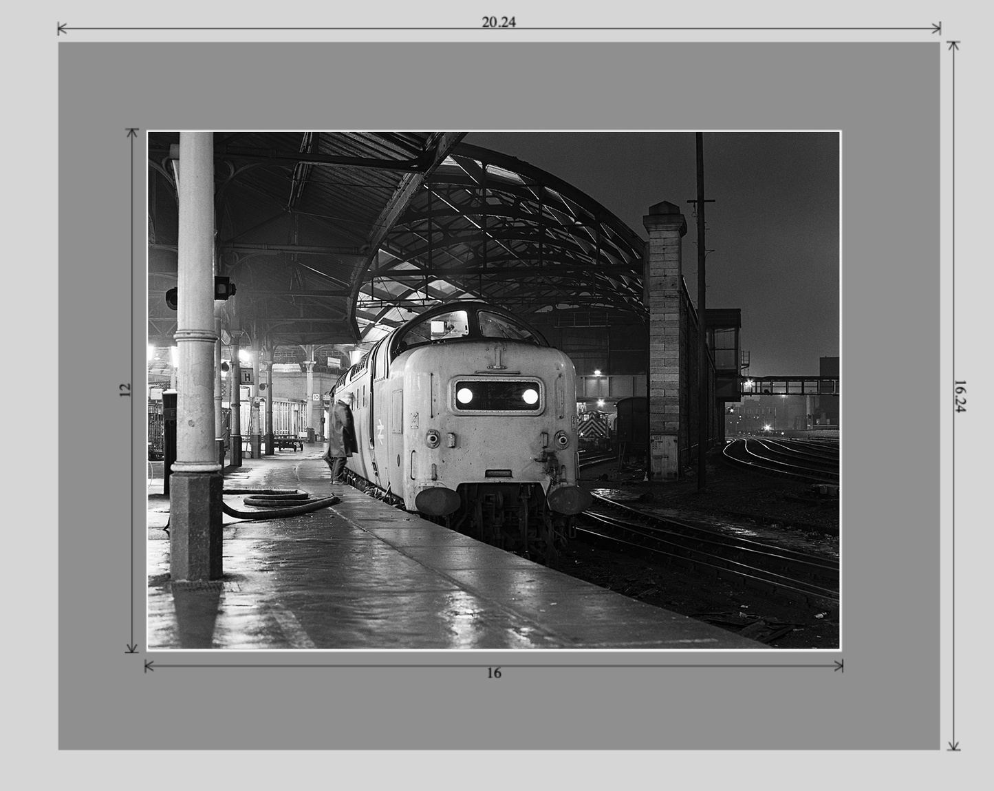 'The Last Hurrah' - Matted Print