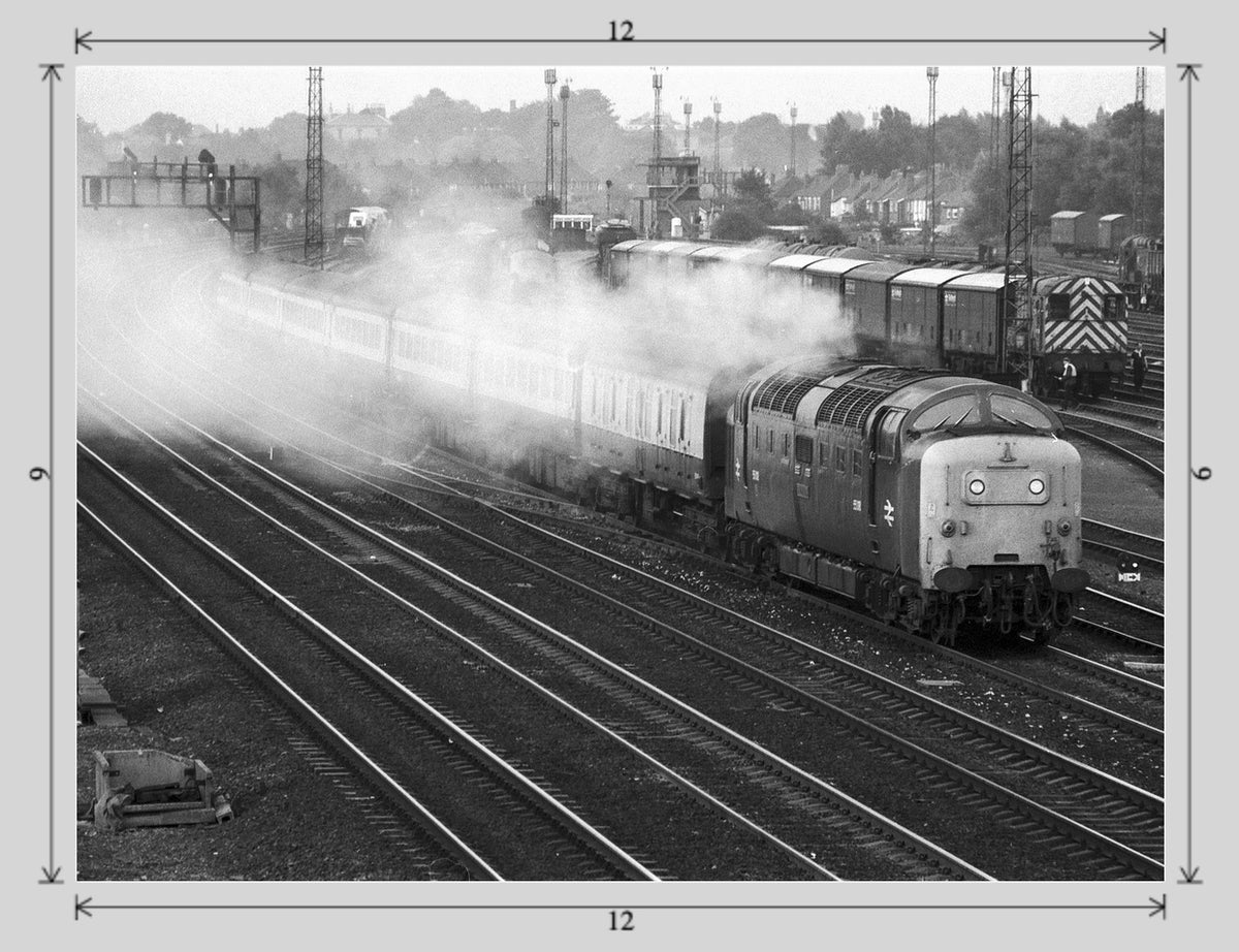 Smokin' at York - 12x9 print image