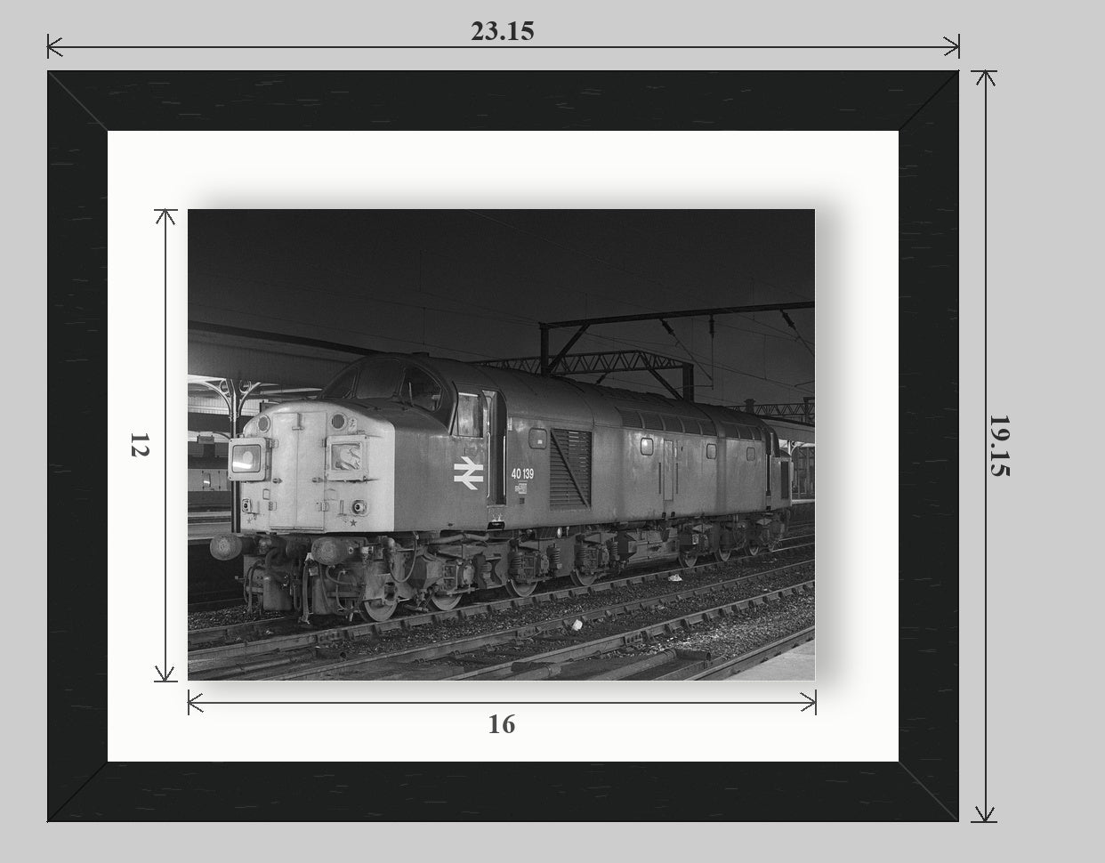Night Whistler - Limited Edition Fine Art Float Frame - 20x16 float-frame preview