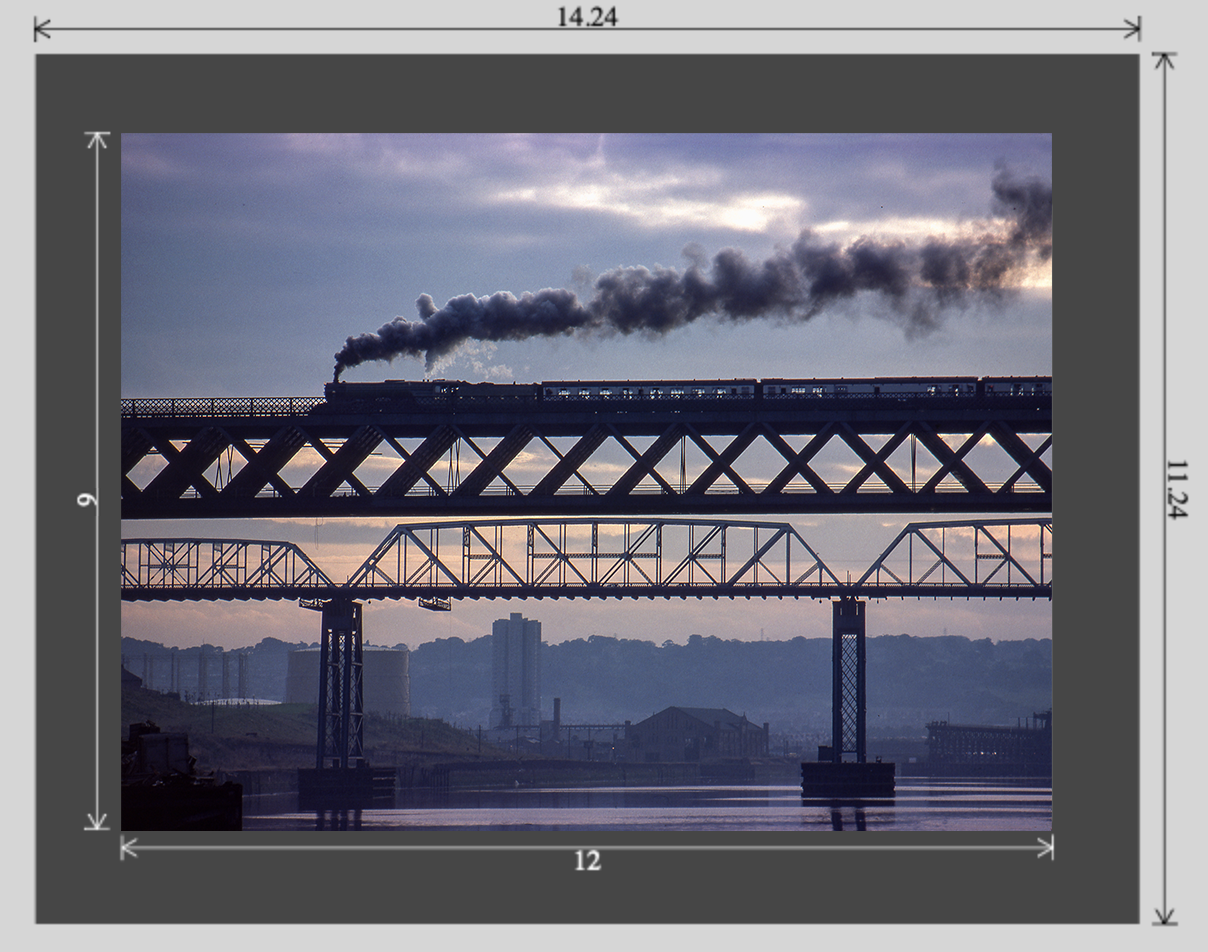 'The Sunset Scotsman' - Matted Print