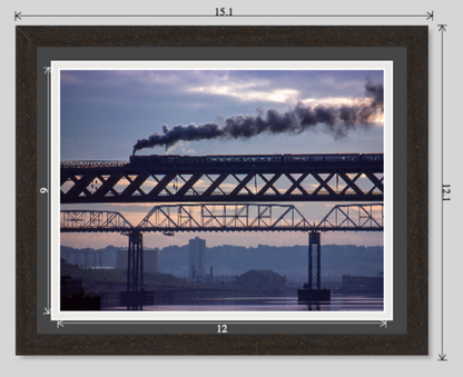 The Sunset Scotsman railway photograph - 14x11 framed preview