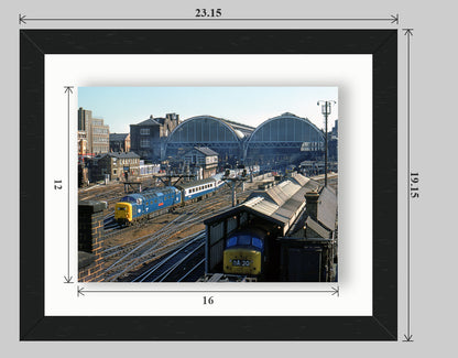 Kings Cross Deltic - Limited Edition Fine Art Float Frame - 20x16 float-frame preview
