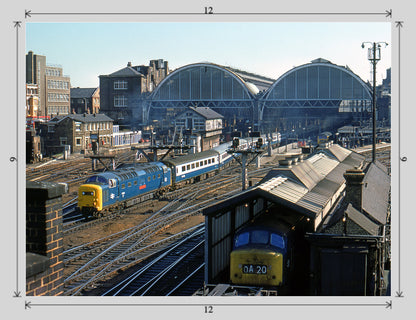 Kings Cross Deltic - Print - 12x9 print image
