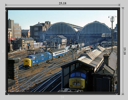 Kings Cross Deltic - Fine Art Tray Frame - 24x18 tray-frame preview