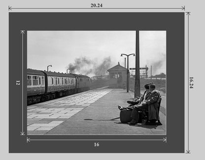 Western Clag at Par - 20x16 matted preview