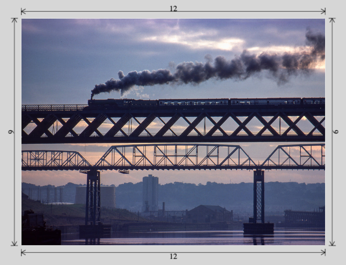 The Sunset Scotsman railway photograph - 12x9 print image