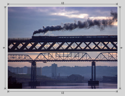 The Sunset Scotsman railway photograph - 12x9 print image